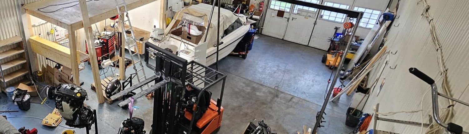 Marineconsulting - nya fina lokaler för din utombordare Evinrude eller Mercury motor
